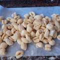 El cooksnap de Luciana Fenos cuando hizo Ñoquis económicos de leche y harina.