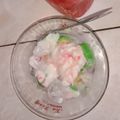 Cooksnap dari Andi Karina Kartikasari Badaruddin untuk resep Es Pisang Ijo #3 (Takaran Sendok)
