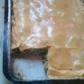 El cooksnap de Alejandra Falero cuando hizo Tarta de espinaca, pollo y salsa blanca.