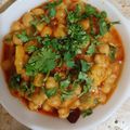 Saira Abdullah's cooksnap of when they made Aloo channa.