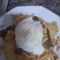 El cooksnap de Elisabeth Alvarado Molina cuando hizo Patatas a lo pobre con Huevo y pechuga de pollo.
