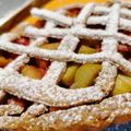 Ágoston Mária Cooksnap-ja, amikor elkészítette a(z) Epres-rebarbarás, teljes kiőrlésű pite receptet.