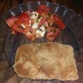El cooksnap de Elu Lpda cuando hizo Milanesas de Papa con Ensalada Caprese! 🇦🇷❤️.
