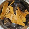 啦啦啦 的 好簡單「滷豆干/滷米血」配菜下酒都適合！! cooksnap