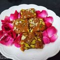 Purvi Baxi's cooksnap of when they made મોહનથાળ (Mohanthal Recipe in Gujarati).
