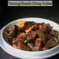 Cooksnap Dapur Yusfarisyia semasa beliau membuat Terung masak kicap pedas.