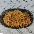 Laju Gehani's cooksnap of when they made Chinese fried Rice/😋😋😋Veg Fried Rice.