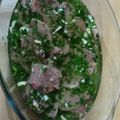 El cooksnap de Andrés cuando hizo Lengua a la vinagreta.