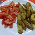 El cooksnap de Celina Sayas cuando hizo Papas rústicas.