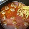 کوک اسنپ م خلیلی بعد از امتحان کردن خورشت قیمه با گوشت قلقلی.