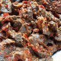 Cooksnap dari titik soeharti untuk resep 356. Dendeng Paru Balado