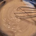 El cooksnap de Eugenia cuando hizo Bechamel o salsa blanca.