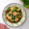 Cooksnap dari Nay's Kitchen untuk resep Tumis Caisim Bakso