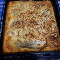 El cooksnap de Leonor Monreal cuando hizo Pastel de berenjena con carne picada.