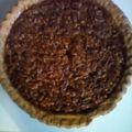 kevin's cooksnap of when they made Pecan pie.