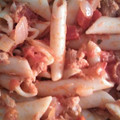 El cooksnap de Elena Puertas cuando hizo Macarrones integrales con atún.