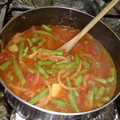 El cooksnap de Angelam cuando hizo Habichuelas estofadas de mi suegra.