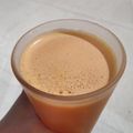El cooksnap de Sandri 🌿 cuando hizo Jugo de naranja/zanahoria 🍊🥕 :).