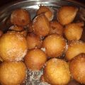 El cooksnap de Antonella villa cuando hizo Buñuelos.