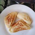 El cooksnap de Gianinna Becerra cuando hizo Waffles en sandwichera.