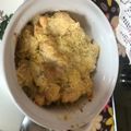 El cooksnap de maneth cuando hizo Gratín de Salmón.