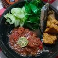Cooksnap dari Ratih Anita Dewi untuk resep 75. Sambel Tempong Khas Banyuwangi