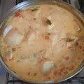 El cooksnap de Romina Magali Rivero cuando hizo Pollo a la Crema.