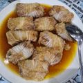 Cooksnap dari fitri wulandari untuk resep Sawi putih isi daging cincang (beef wrapped in chinese cabbage)
