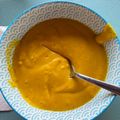 El cooksnap de Elena cuando hizo Crema oriental de calabaza y boniato con topping crunchi.