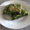 El cooksnap de YoshimonGo🇯🇵 cuando hizo Tortilla de espinacas y mejillones.