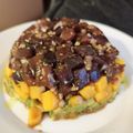 El cooksnap de Sonia Uceda cuando hizo Tartar de atún y aguacate.