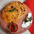 Rupa singh का कुकस्नैप जब उन्होंने मूली पराठा (Muli paratha recipe in Hindi) बनाया था।