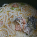Cooksnap dari Gygy untuk resep Salmon Belly Soup with Cheese ala Sushi Tei
