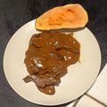 El cooksnap de Susana Padilla Mata cuando hizo Carrilleras de Cerdo al Vino Tinto en Olla Exprés.