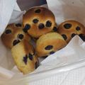 El cooksnap de Ro Xana cuando hizo Muffins de limón y arándanos, con semillas de amapola .