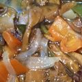 El cooksnap de Daniela Resnitzky cuando hizo Hongos en escabeche.