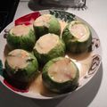 Cooksnap από stekon στη συνταγή Κολοκυθάκια γεμιστά με άσπρη σάλτσα λεμονιού 🍋 (νηστίσιμα)