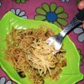 Shashi Singh का कुकस्नैप जब उन्होंने चाऊमिन (chowmein recipe in Hindi) बनाया था।
