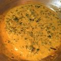 Sudipa Gope's cooksnap of when they made Methi matar malai.