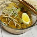 Cooksnap YaNa Nye semasa beliau membuat Mee Kari Kuah Udang dan Bilis(Mi).