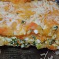 El cooksnap de Anna Bella alias Moni Argento cuando hizo Pastel de papa, zapallo, zanahoria relleno de pollo y espinaca.