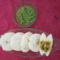Bina Talati's cooksnap of when they made ઇડલી સંભાર વિથ ચટણી (idli sambhar with chutney recipe in Gujarati).