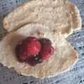 El cooksnap de Carolina Grimaldi cuando hizo Panqueques c/ harina de avena.