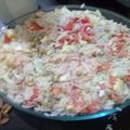 El cooksnap de Lorena Ovando cuando hizo Ensalada de arroz.