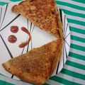 pinky makhija का कुकस्नैप जब उन्होंने बची दाल ब्रेड सैंडविच(bachi dal bread sandwich recipe in hindi) बनाया था।