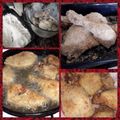 El cooksnap de Valeria Banegas cuando hizo Pollo frito.