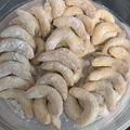 Jánosné Mária Gál Cooksnap-ja, amikor elkészítette a(z) Gluténmentes, tejmentes diós kiflik receptet.