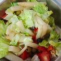 El cooksnap de Ari Rodriguez cuando hizo Ensalada con espárragos.