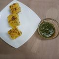 પારૂલ મોઢા 's cooksnap of when they made રવા બેસન ઢોકળા (Rava Besan Dhokla Recipe In Gujarati).