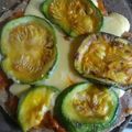 El cooksnap de Laura Sarmiento cuando hizo Pizza integral con vegetales salteados.